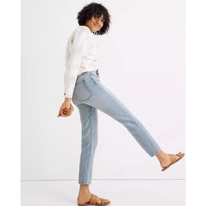Madewell Lightwash Curvy Perfect Vintage Jean 26